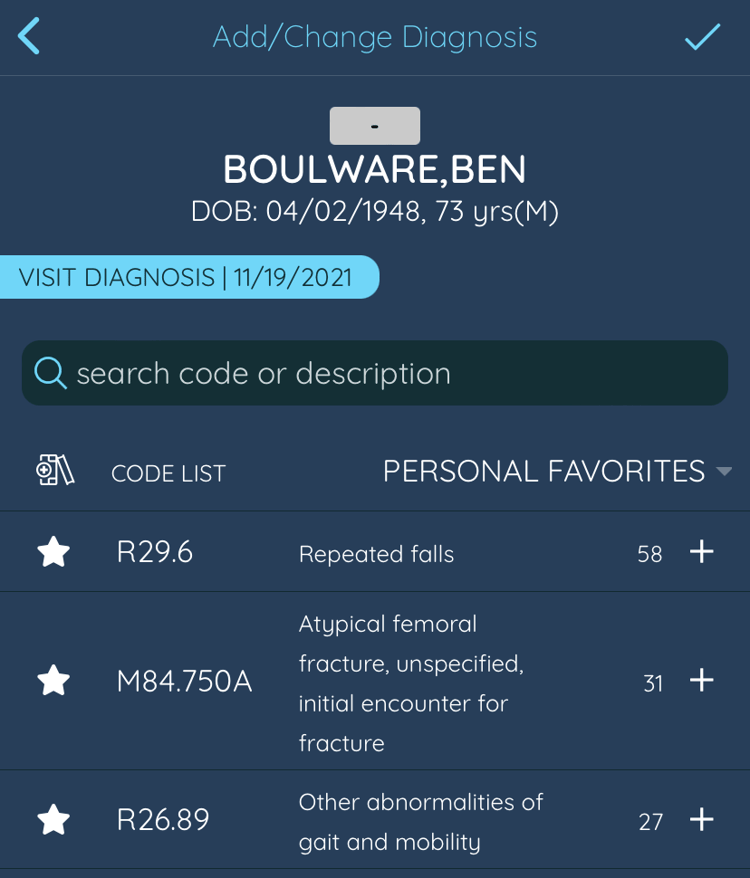How to Add Diagnosis Codes