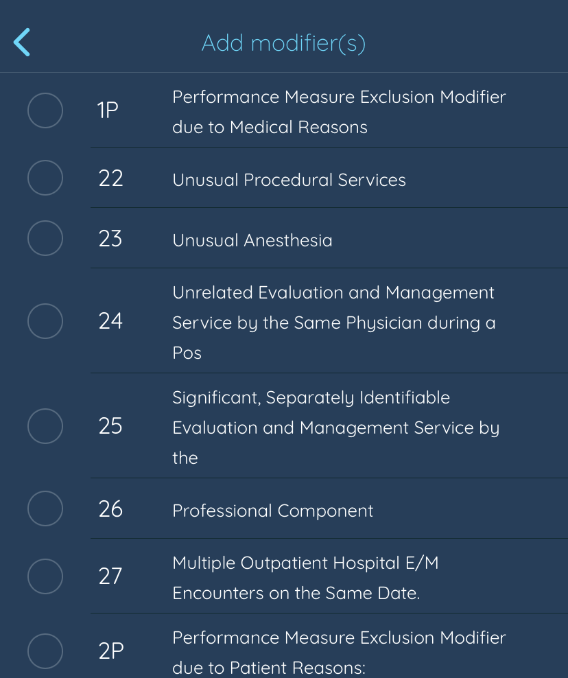 How to Add a Modifier