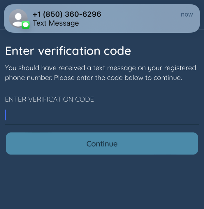 How to login and create a password