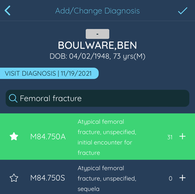 How to Add Diagnosis Codes